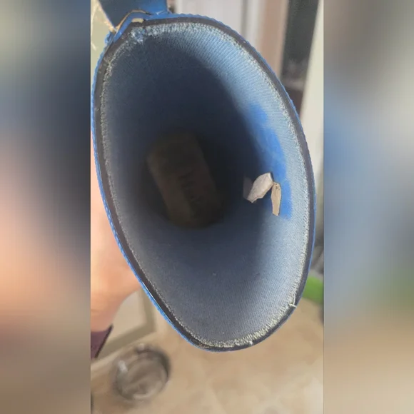 Hatley Kids Dinosaur Rain Boots - Black and Blue - Picture 7 of 7